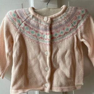 Janie and Jack baby sweater